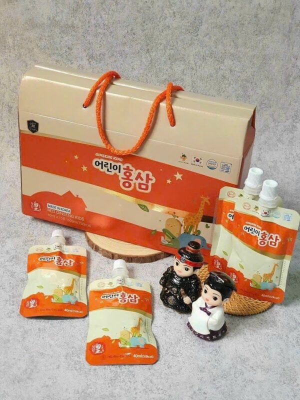Nước Uống Hồng Sâm Kids Korean Dinh Dưỡng Cho Bé - Ảnh 4