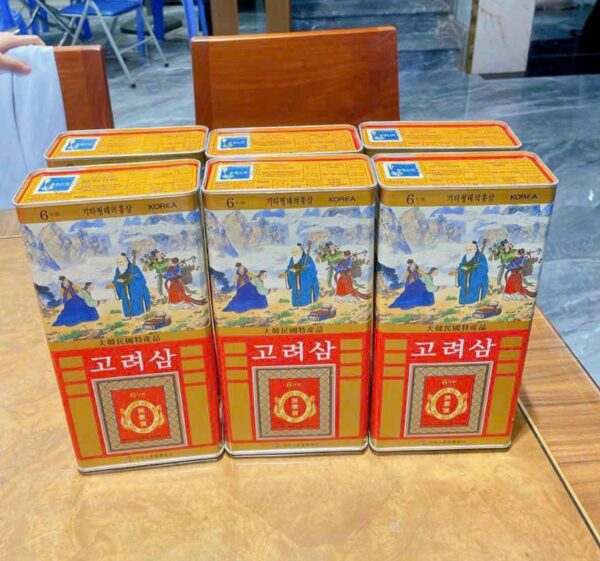 Hồng Sâm Thái Lát Hàn Quốc Hộp Sắt