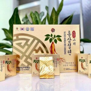 Hồng Sâm Lát Tẩm Mật Ong Hàn Quốc Cao Cấp