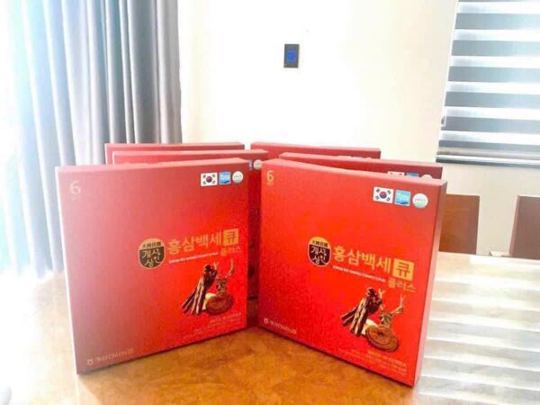 Nước Hồng Sâm Nhung Hươu Linh Chi Hàn Quốc Q GOLD+ Q PLUS - Ảnh 6