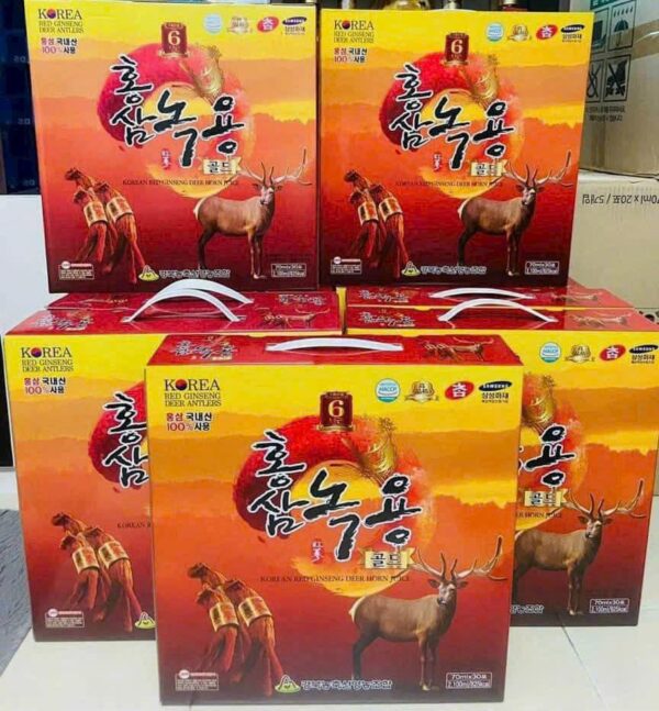 Nước Hồng Sâm Nhung Hươu Linh Chi Tổng Hợp - Ảnh 4