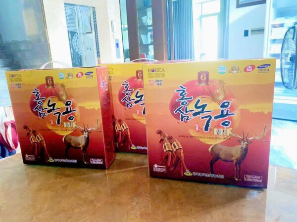 Nước Hồng Sâm Nhung Hươu Linh Chi Tổng Hợp - Ảnh 2
