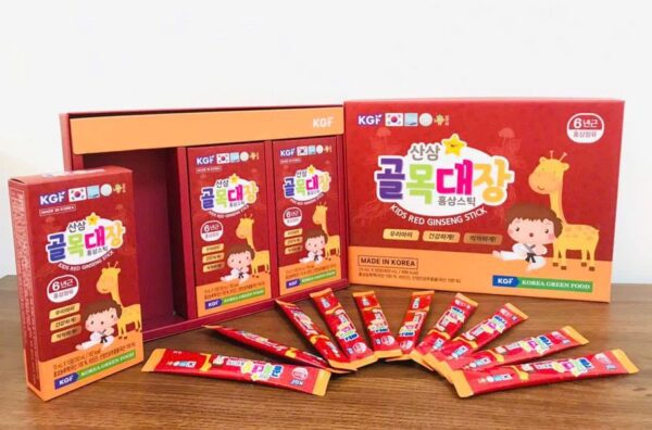Nước Hồng Sâm Trẻ Em Hàn Quốc Kids Red Ginseng Stick - Ảnh 7