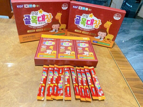 Nước Hồng Sâm Trẻ Em Hàn Quốc Kids Red Ginseng Stick - Ảnh 4