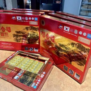 Tinh Dầu Thông Đỏ Cheong Song Won Gold Hộp 180 Viên