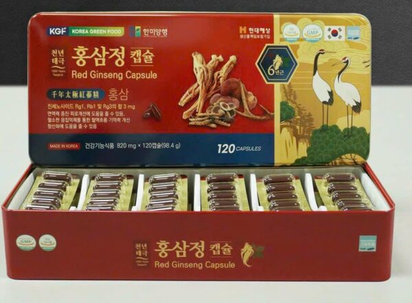 Viên Đạm Hồng Sâm Linh Chi  Nhung Hươu Hanmi Hàn Quốc
